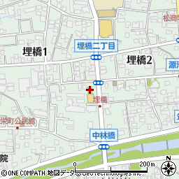 サークルＫ松本埋橋店周辺の地図