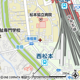 株式会社システックス　松本支社周辺の地図