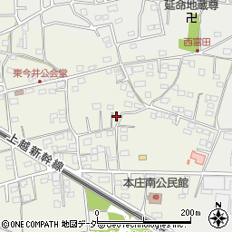 埼玉県本庄市今井434周辺の地図