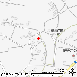 茨城県小美玉市花野井253周辺の地図