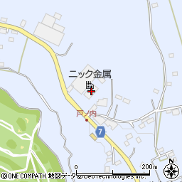 茨城県石岡市下林2419-9周辺の地図