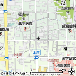 株式会社協立商会　甲信支店松本営業所周辺の地図