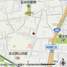 埼玉県本庄市今井338周辺の地図