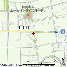 埼玉県深谷市上手計328周辺の地図