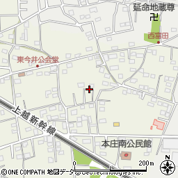 埼玉県本庄市今井433周辺の地図