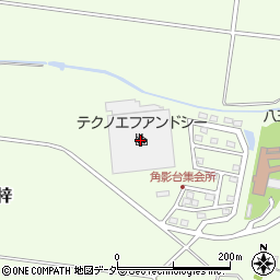 ミサワホーム梓川工場周辺の地図