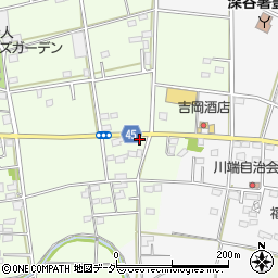 埼玉県深谷市上手計18周辺の地図