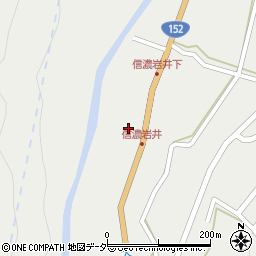 長野県小県郡長和町大門岩井周辺の地図