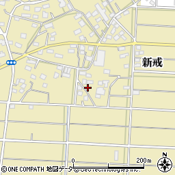 埼玉県深谷市新戒1265周辺の地図