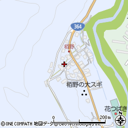 石川県加賀市山中温泉栢野町ト36周辺の地図