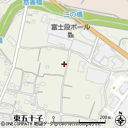 埼玉県本庄市東五十子706周辺の地図