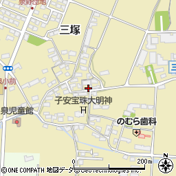 長野県佐久市三塚34周辺の地図