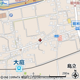 長野県松本市島立1639周辺の地図