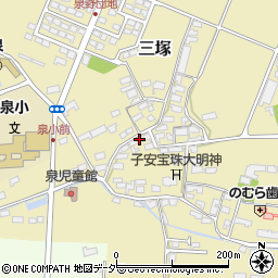長野県佐久市三塚52周辺の地図
