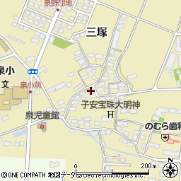 長野県佐久市三塚50周辺の地図