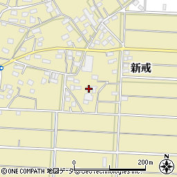 埼玉県深谷市新戒1262周辺の地図