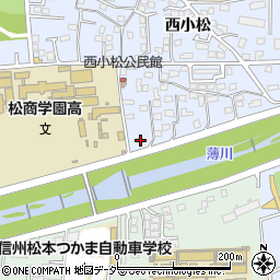 長野県松本市里山辺西小松4295周辺の地図