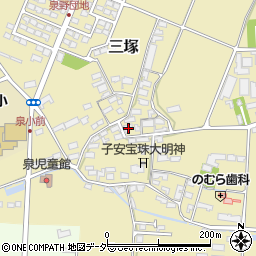 長野県佐久市三塚36周辺の地図
