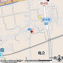 長野県松本市島立183周辺の地図