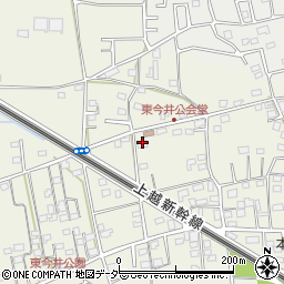 埼玉県本庄市今井418周辺の地図