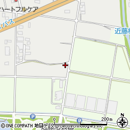 群馬県館林市苗木町2683-2周辺の地図