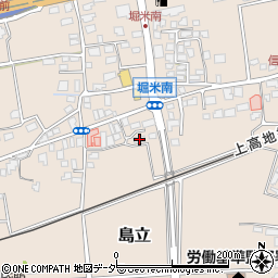 長野県松本市島立148周辺の地図