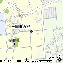 福井県坂井市三国町西谷13-8周辺の地図