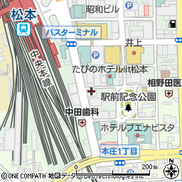 松本公共職業安定所ハローワーク松本ヤングハローワーク松本周辺の地図