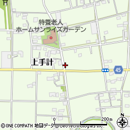 埼玉県深谷市上手計67周辺の地図