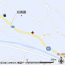 長野県松本市入山辺1496-2周辺の地図