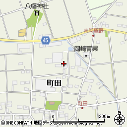 埼玉県深谷市町田468周辺の地図