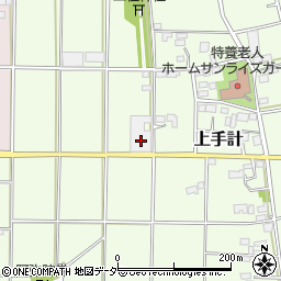 埼玉県深谷市上手計298周辺の地図