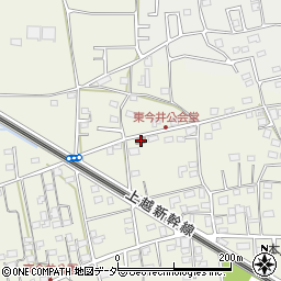 埼玉県本庄市今井422周辺の地図