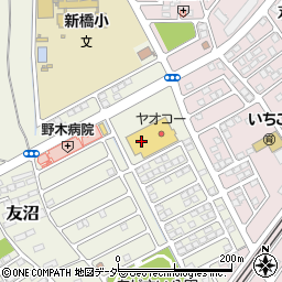 マツモトキヨシ野木友沼店周辺の地図