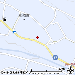 長野県松本市入山辺東桐原1496周辺の地図