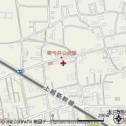 埼玉県本庄市今井421周辺の地図