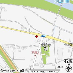 埼玉県深谷市石塚581周辺の地図