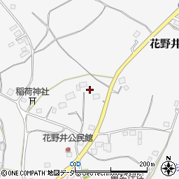 茨城県小美玉市花野井183周辺の地図