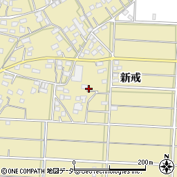 埼玉県深谷市新戒1260周辺の地図