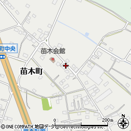 群馬県館林市苗木町1723-2周辺の地図