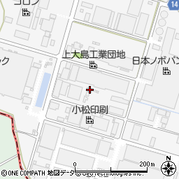 茨城県つくば市上大島1694-1周辺の地図