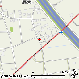 埼玉県児玉郡上里町嘉美181-1周辺の地図