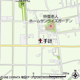 埼玉県深谷市上手計321周辺の地図