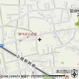 埼玉県本庄市今井443周辺の地図