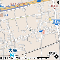 長野県松本市島立1640周辺の地図