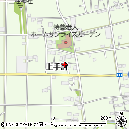 埼玉県深谷市上手計322周辺の地図