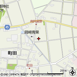 埼玉県深谷市町田56周辺の地図