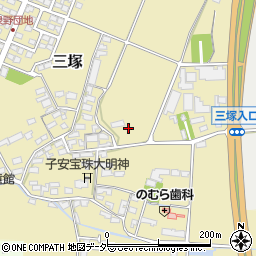 長野県佐久市三塚107周辺の地図