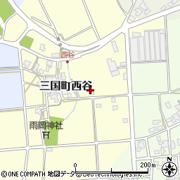 福井県坂井市三国町西谷13-4周辺の地図
