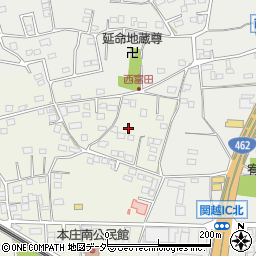 埼玉県本庄市今井340周辺の地図